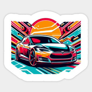 Tesla Model S Sticker